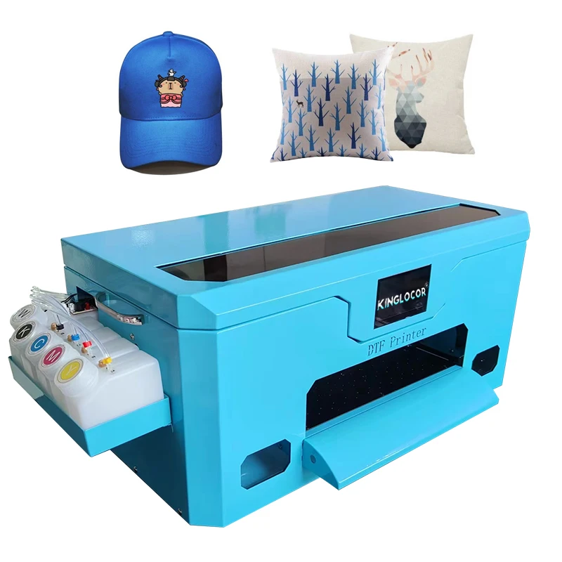 

Набор принтеров DTF с 1 головкой A3 Epson XP600 A1, высокоскоростная футболка с очистителем, автоматический цикл, порошковая футболка, цифровая печать