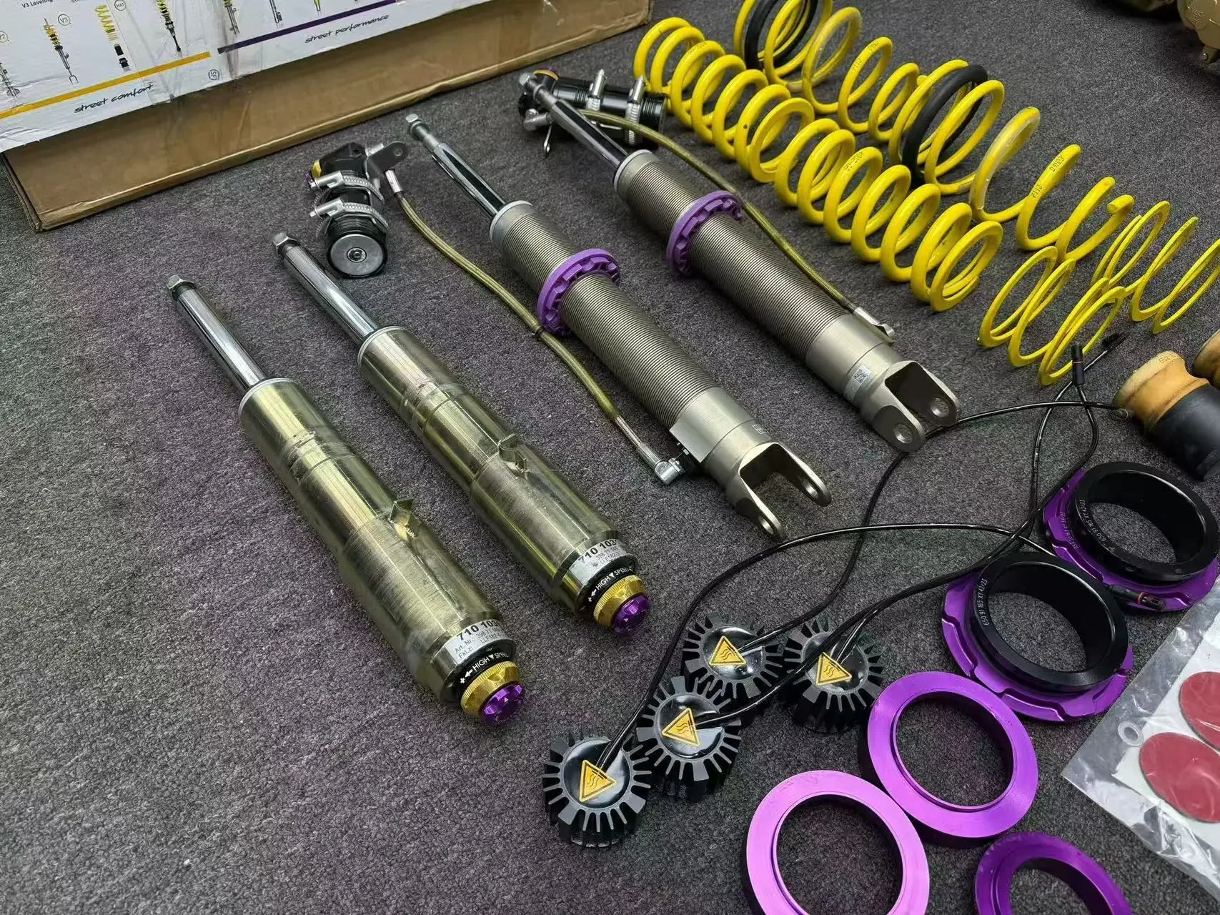Deluxe Car Brand-Racing Version-Smoother and Faster/Coilover Suspension Strut Assembly for  por-sche 992