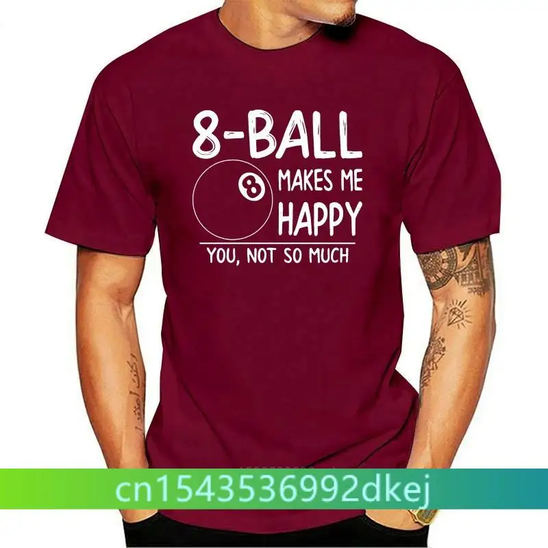 Pool Shirt 8 ball makes me happy you not so much pool shirt, pool tshirt, billiards t shirt, billiards shirt, pool gifts