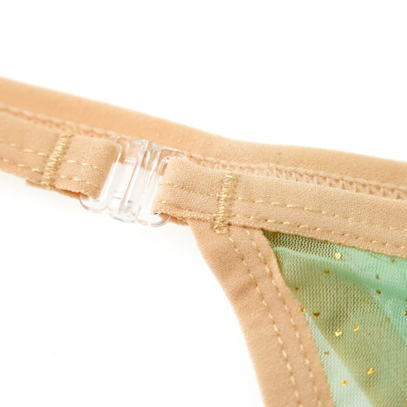 String en maille Ultra-fin pour hommes, cordes G et tongs pour hommes, sous-vêtements imprimés avec pochette en U, respirant, taille basse, Bikini Tanga Cuecas, t-back pour hommes