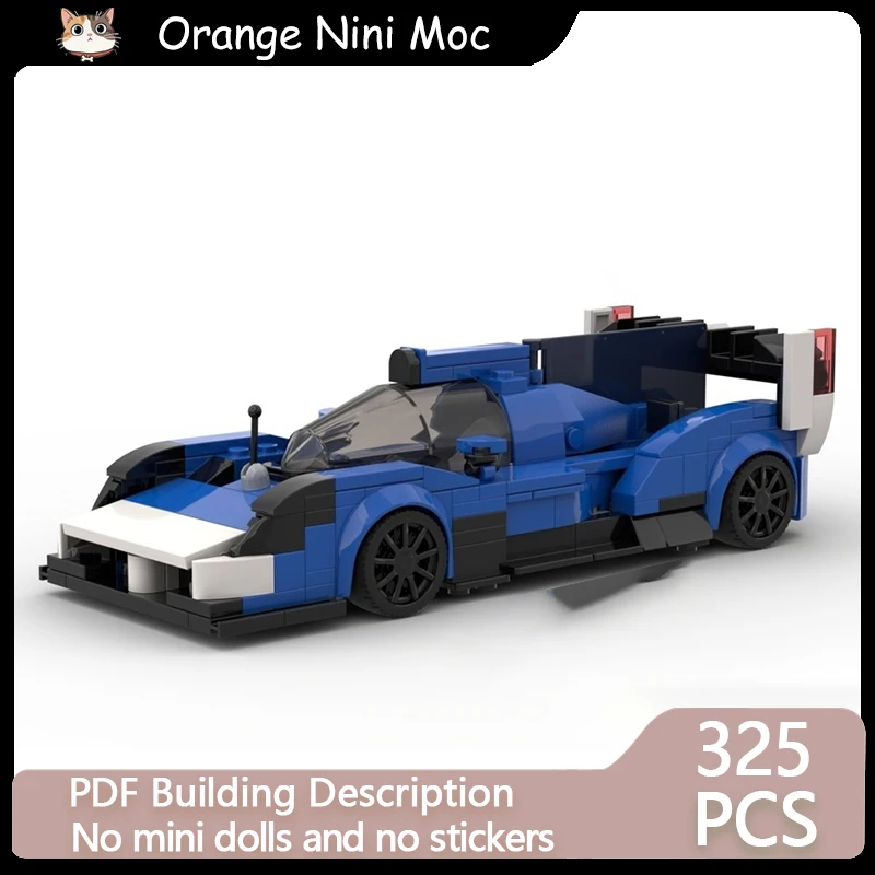 

Гоночная модель городского автомобиля MOC, конструктор из строительных блоков, спортивный автомобиль 007S, модульная технология, подарки, праздничный набор для сборки, детские игрушки