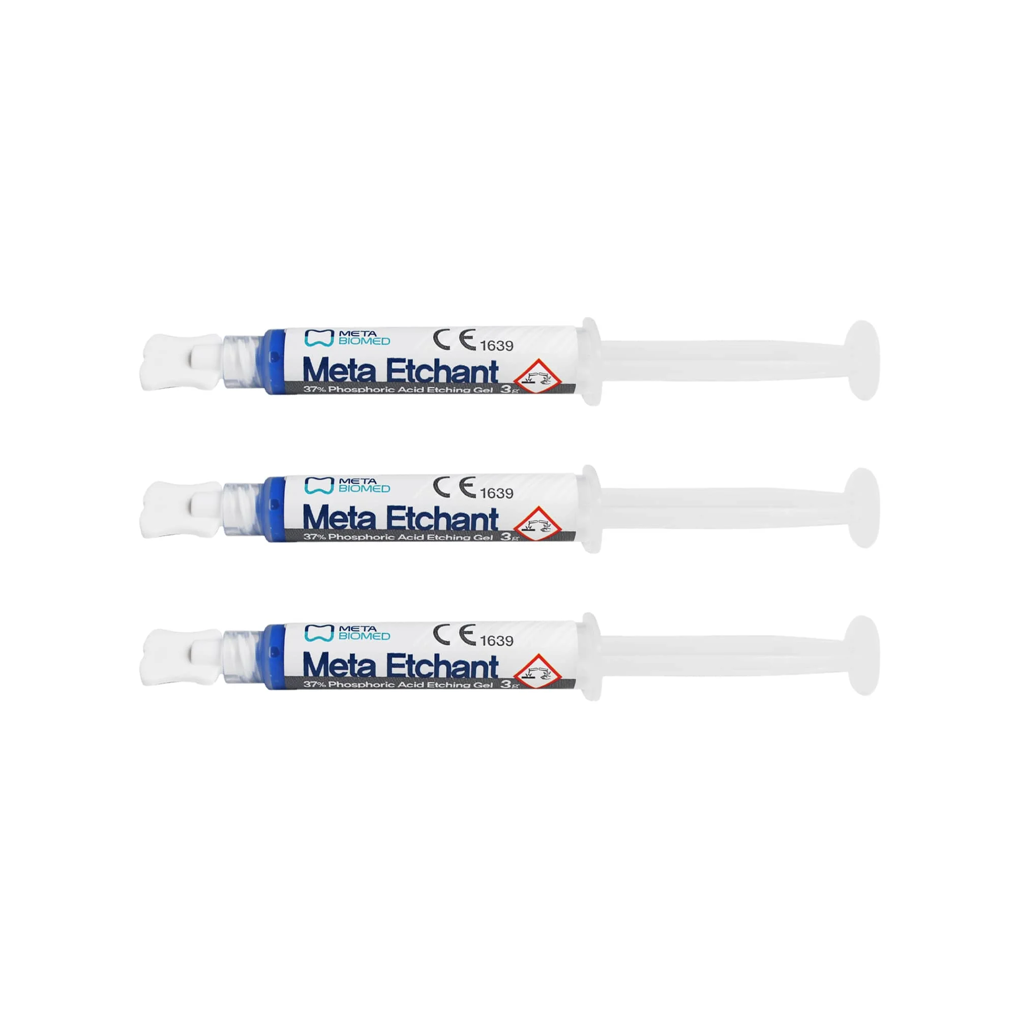 Dental Etchant Acid-etch Gel Meta Etchant 37% Phosphoric Acid Etchant, 3g/tube, 3 tubes/box