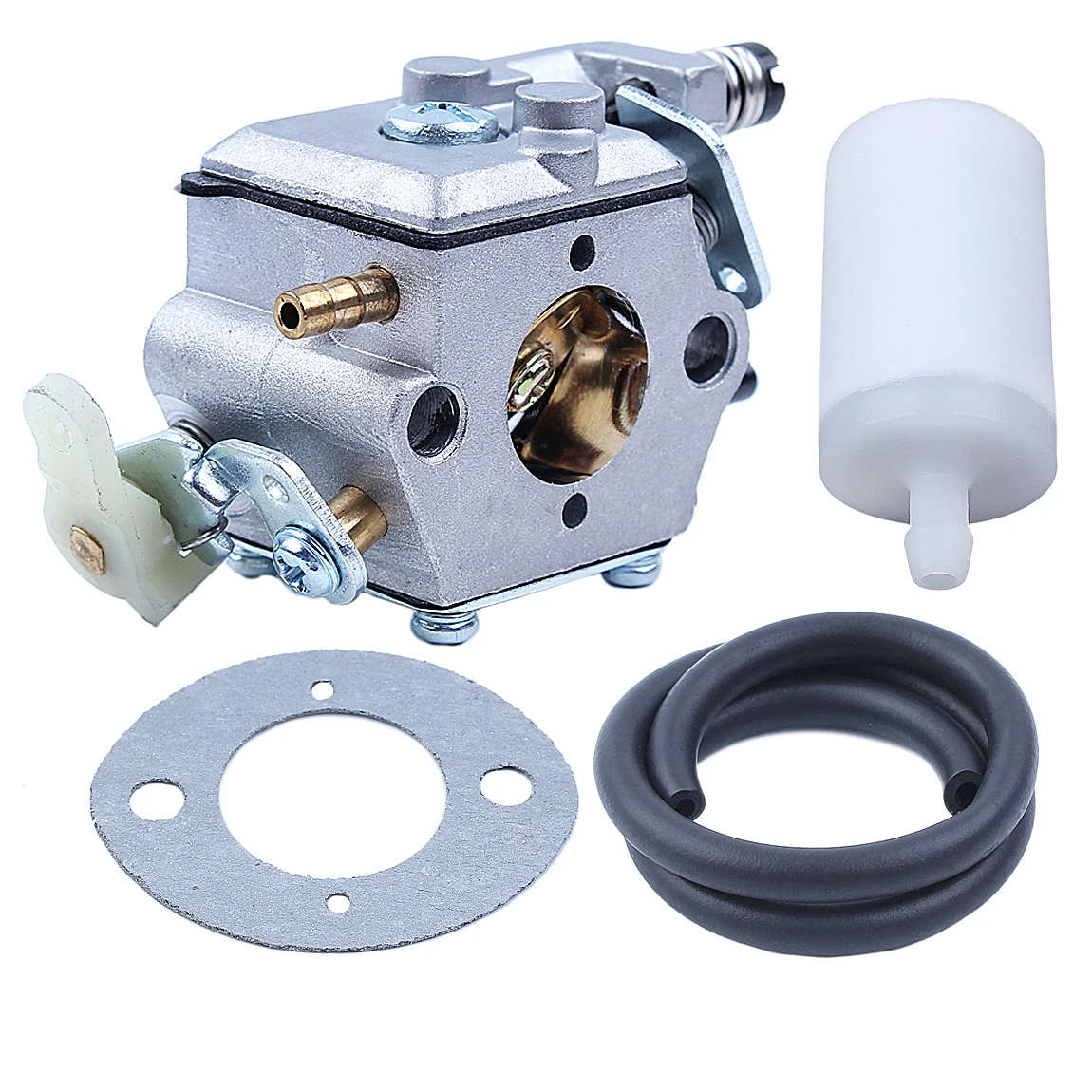Imagem -03 - Carburador Kit de Filtro Linha Combustível para Husqvarna 50 51 55 Rancher Serra Gás 503281504 Motosserra Peças Reposição Motosierra Gasolina