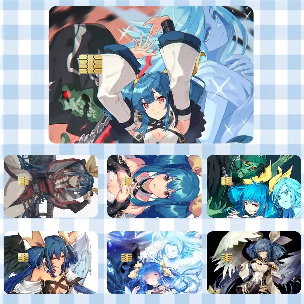 

Dizzy Game Anime Girl Sticker Film Tape Skin for Credit Card Debit Card Waterproof Stickers