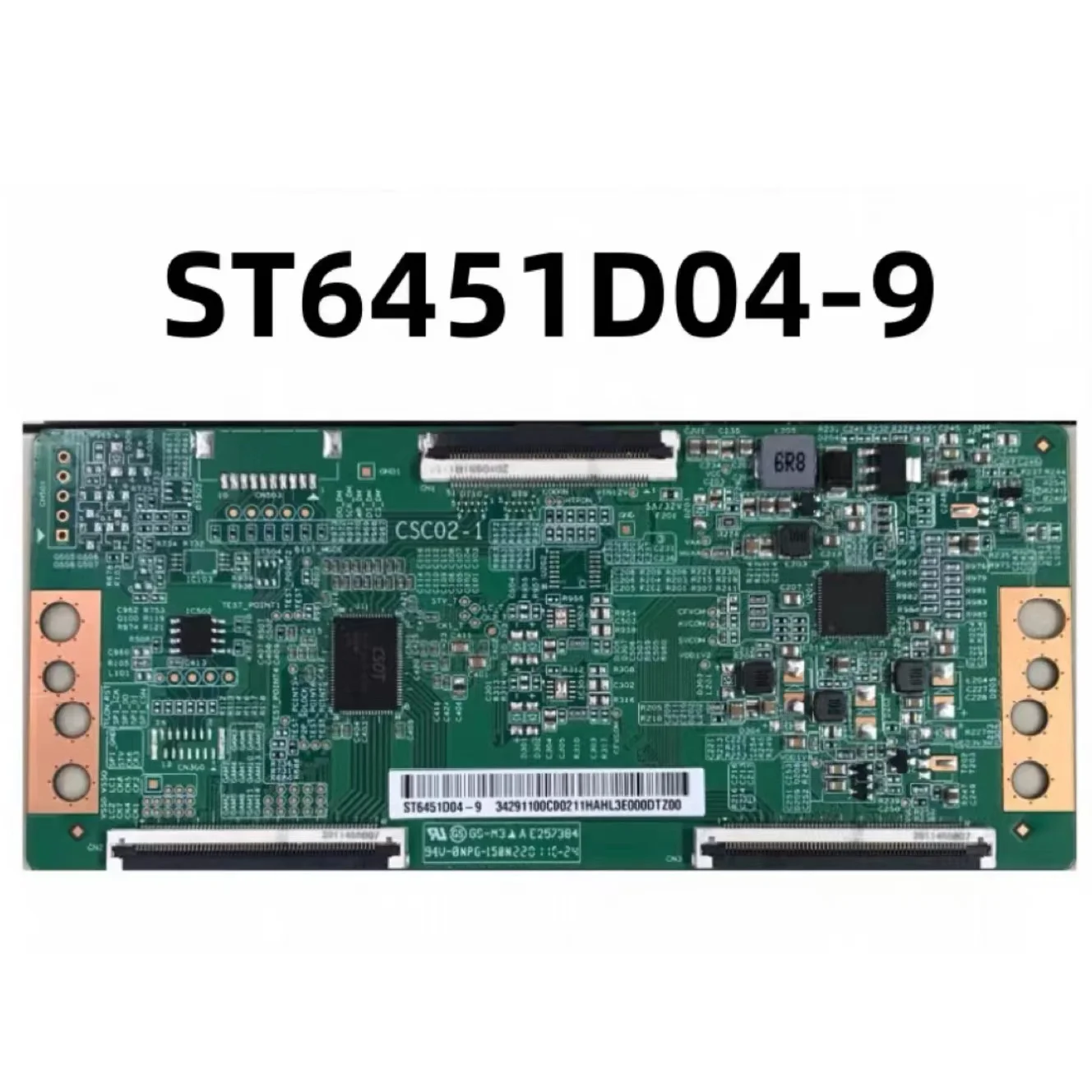 

Хорошо работает, T-con для детской яркости, белая этикетка ST6451D04-9, материнская плата для ЖК-телевизора