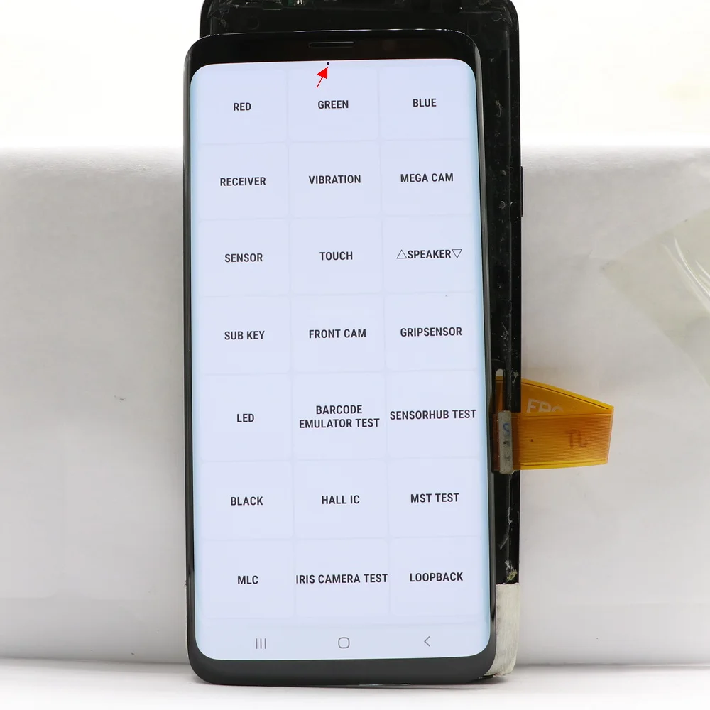 Pantalla LCD con defectos para Samsung Galaxy S9, montaje de digitalizador con pantalla táctil, prueba 100%, G960, G960F, G960A, G960U