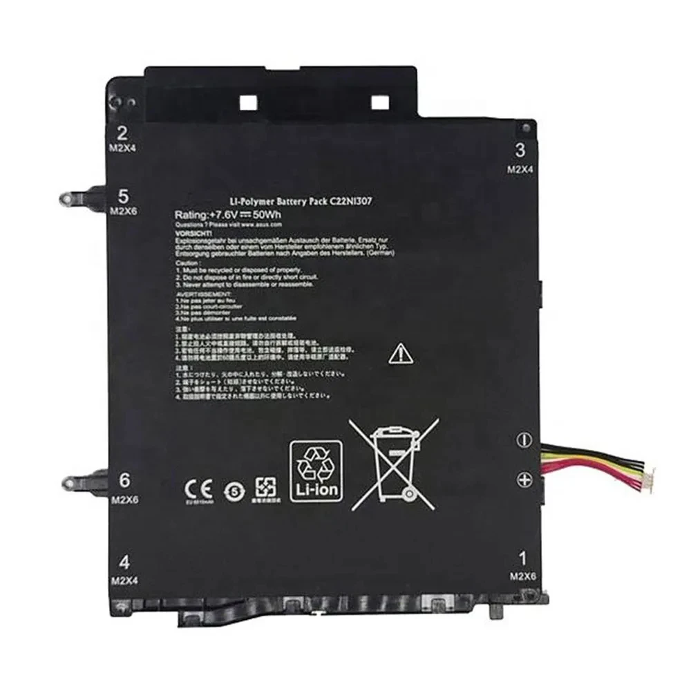 C22N1307 Notebook Battery for ASUS Transformer Book T300LA T300LA-DH51T T300LA-C4001H T300LA-XH71T 7.6V 50Wh