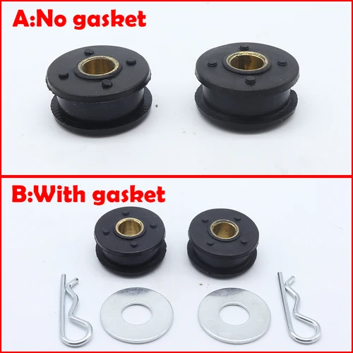 Imagen 2 del producto Para CHEVROLET SPARK / MATIZ M100 M200 Cable de cambio de marchas de coche transmisión palanca enlace extremo reemplazar Kit de buje pieza de repuesto