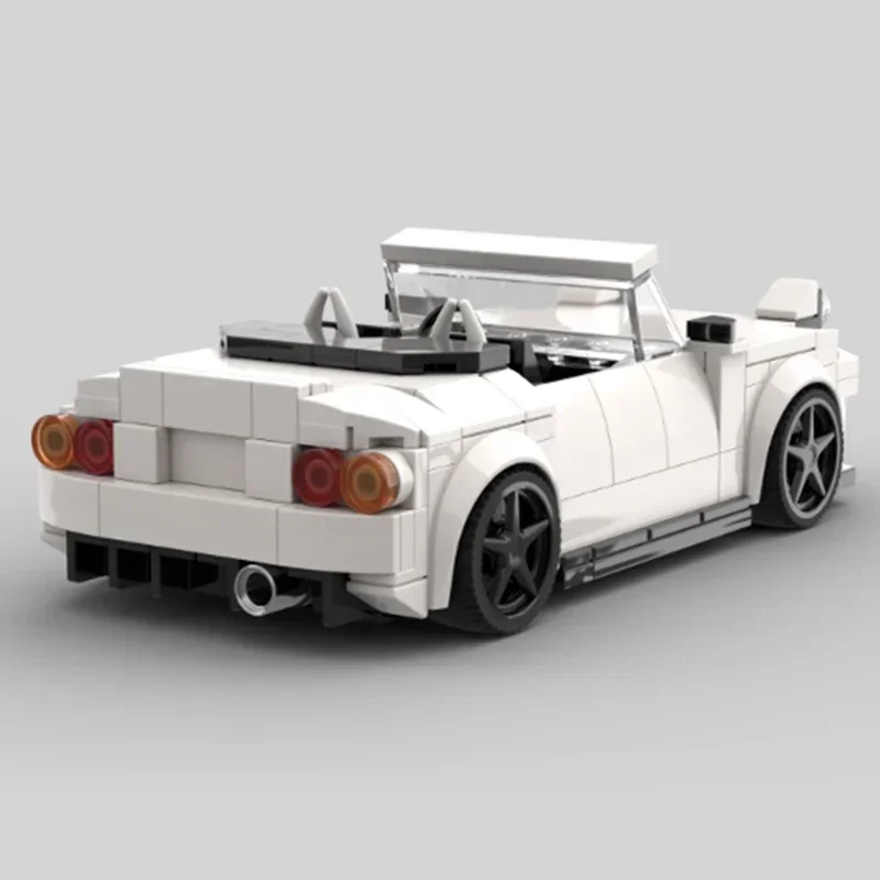 Técnico moc tijolos cidade carro modelo velocidade supercar MX-5 blocos de construção modulares presentes brinquedos para crianças conjuntos diy montagem