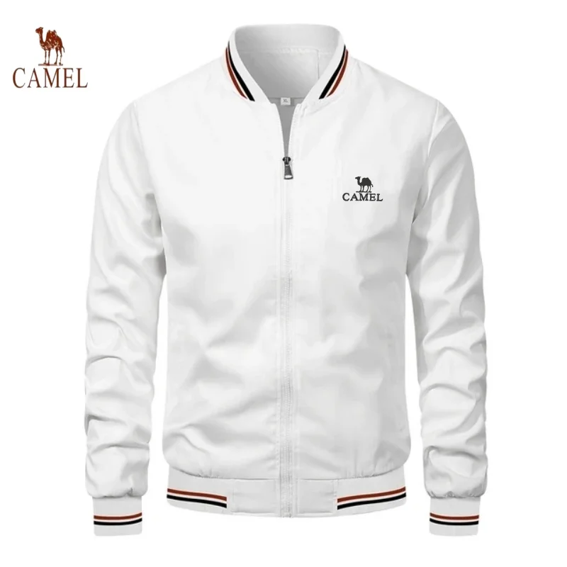 

Spring and Autumn Men's Embroidered High-quality Jacket, Fashionable Baseball Jacket, Men's Casual Outdoor Sports Jacket