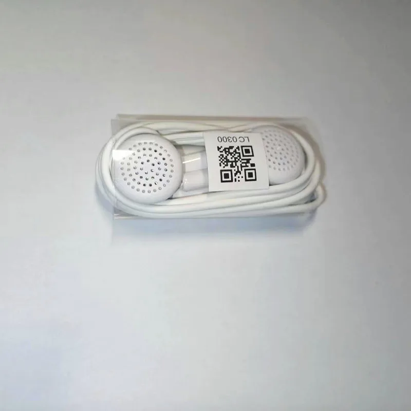 Alta qualidade mai 6 100 pçs 3.5mm fones de ouvido universal com microfone com fio linha para xiaomi huawei samsung s10 telefones