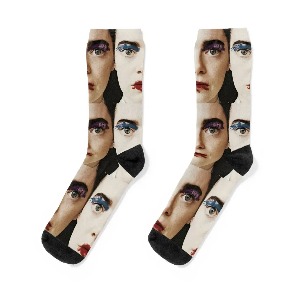 

POOR THINGS-Film Socks crazy with print shoes sport Men's Socks Women's