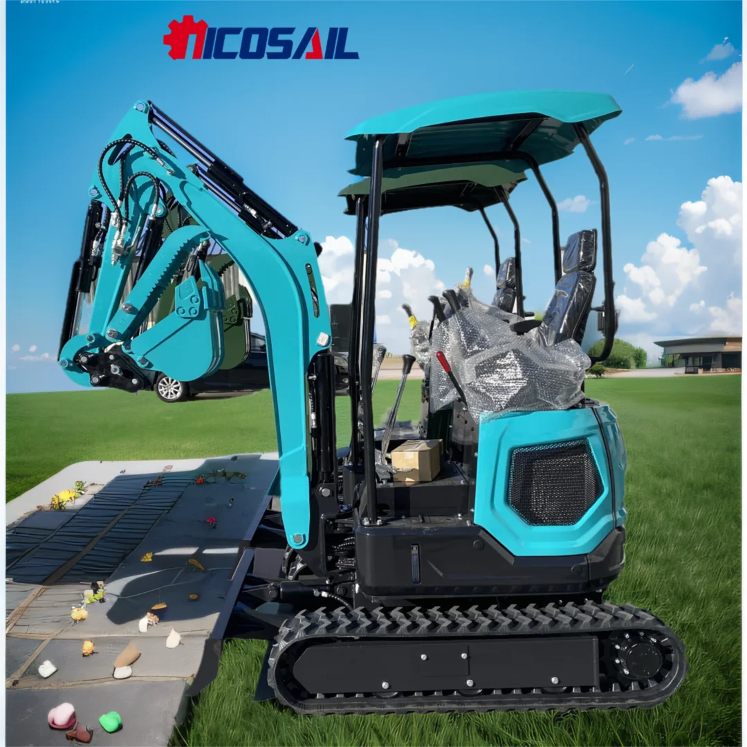 Minipescavatore multifunzionale da 1,8 tonnellate in vendita al 60% di sconto sulla nuova miniescavatore in stock Escavatore idraulico da 1,8 tonnellate
