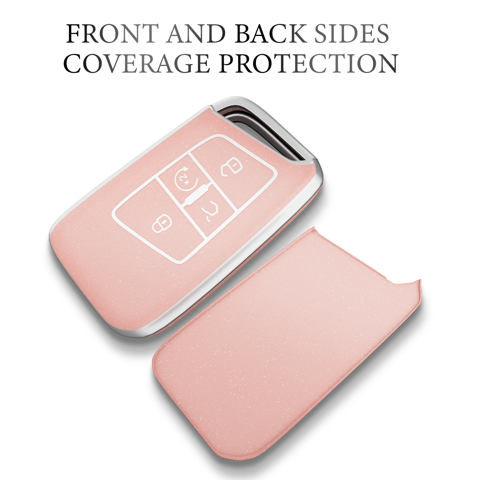 ل VW Volkswagen مفتاح فوب غطاء بولي TPU حماية مفتاح حافظة شل لشركة فولكس فاجن ID.4 ID.3 جولف 8 MK8 MK4 سكودا اوكتافيا سيات ليون اكسسوارات السيارات #4