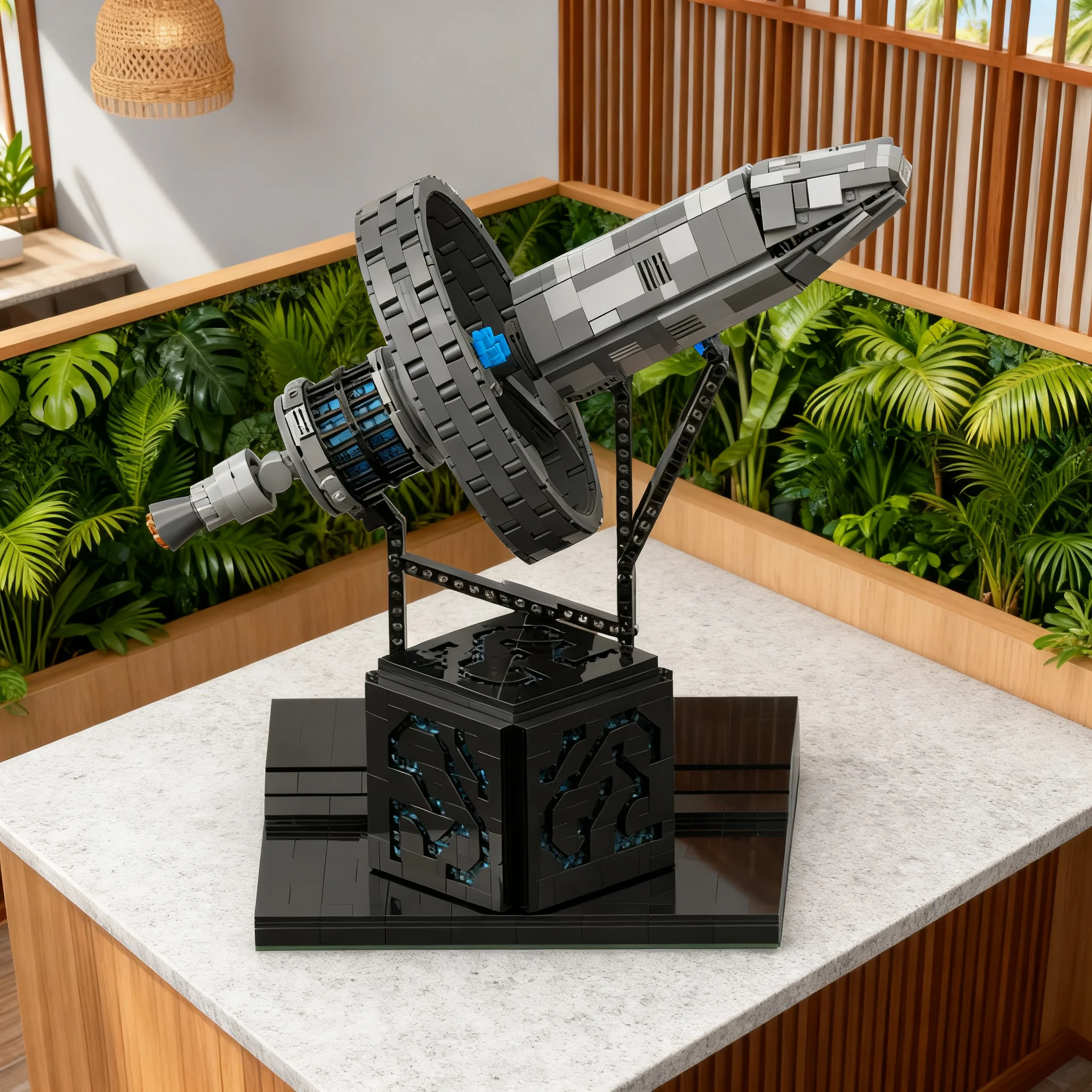 1807pcs MOC Space Robert Bob Johansson Model Building Blocks Construction Toy Christmas Gifts Creative DIY Idea Presentation Art