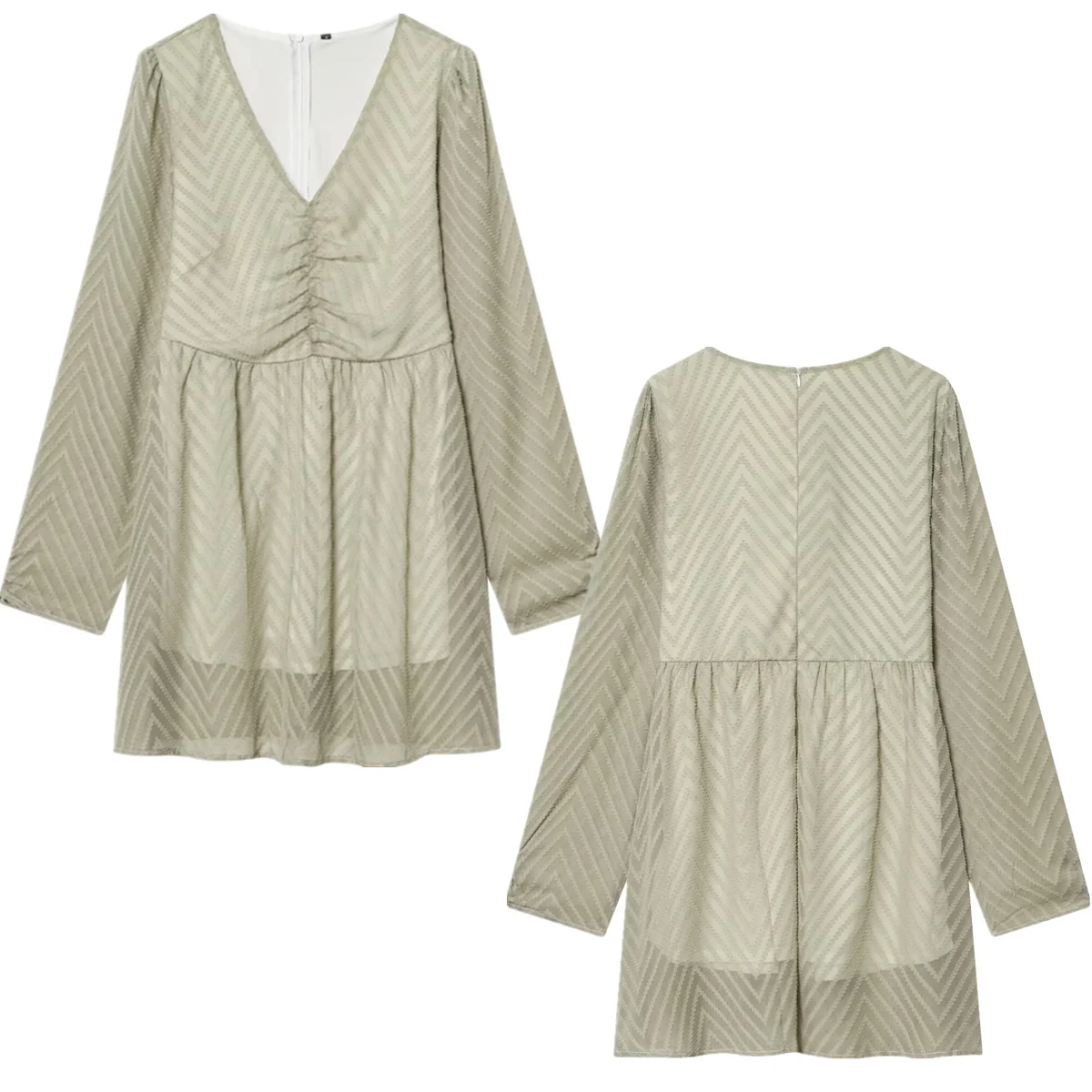 

Jenny&Dave Summer Dress Women 2026 Spring V-neck Elegant Party Dresses Vestidos Womens Dresses Long Sleeved Dress Women