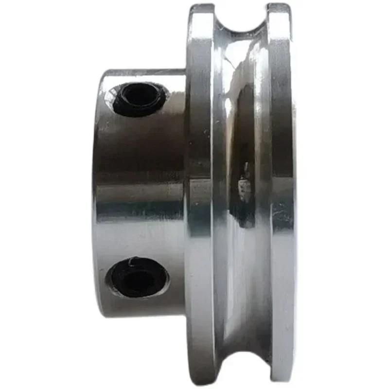 Aluminum alloy single groove pulley 20/30/40mm Small motor pulley drive wheel