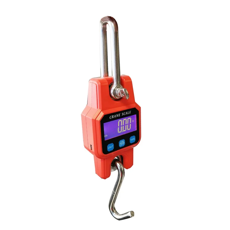 

ABLQ C06B 300Kg/50G Portable Electronic Hook Scale Charging With Bluetooth Mini Lifting Scale For Household Use