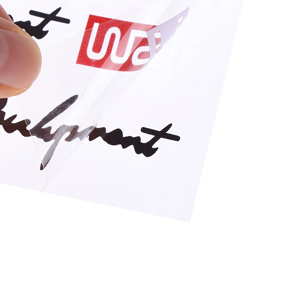 سيارة التصميم الموضة WRC العالم سباق التنمية الإبداعية مقبض باب السيارة الشارات مزدوجة اللون تصميم ملصقات Vinyls الشارات #4