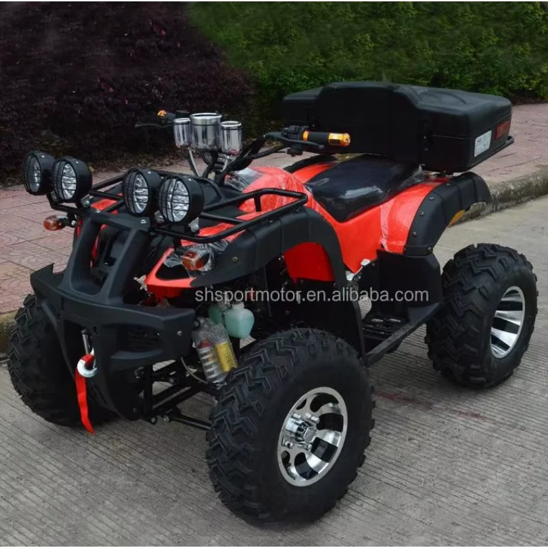 200CC refrigerado a ar monocilíndrico quad off-road bicicleta elétrica ATV para adultos 80 km/h velocidade máxima