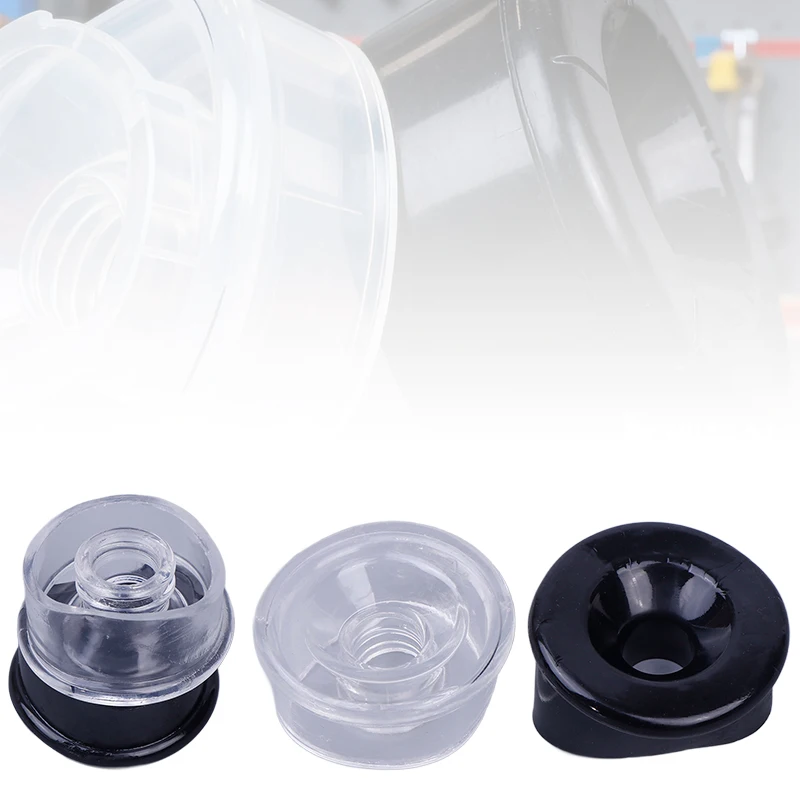 حلقة أسطوانية مريحة ودقيقة؛ كم ختم سيليكون شفاف/أسود عالي الجودة