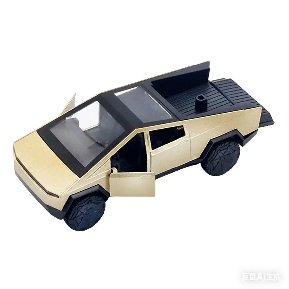 1:32 Collection Truck Alloy Simulation Toy Car Metal Model Diecast Vehicles Pickup Car Decoration Kid Boys Toys Christmas Gifts image 5