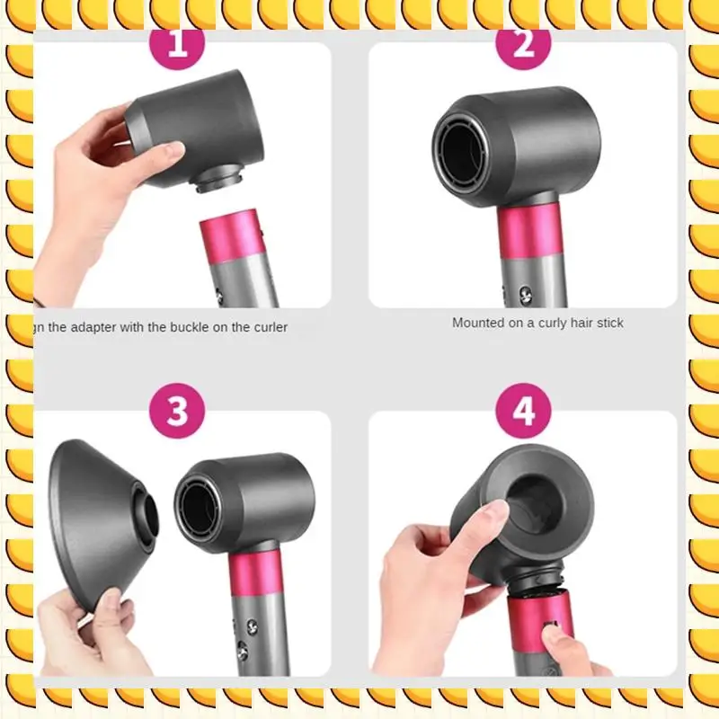 

BAAU для Dyson Airwrap HS01 HS05 анти-летающий адаптер диффузора запасные части аксессуары конвертер расческа для завивки волос тоже укладка