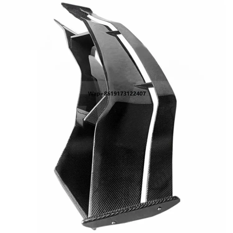 For Aventador Lp700-4 Lp720 Lp750 2011-2017 Gt Style Carbon Fiber Rear Spoiler