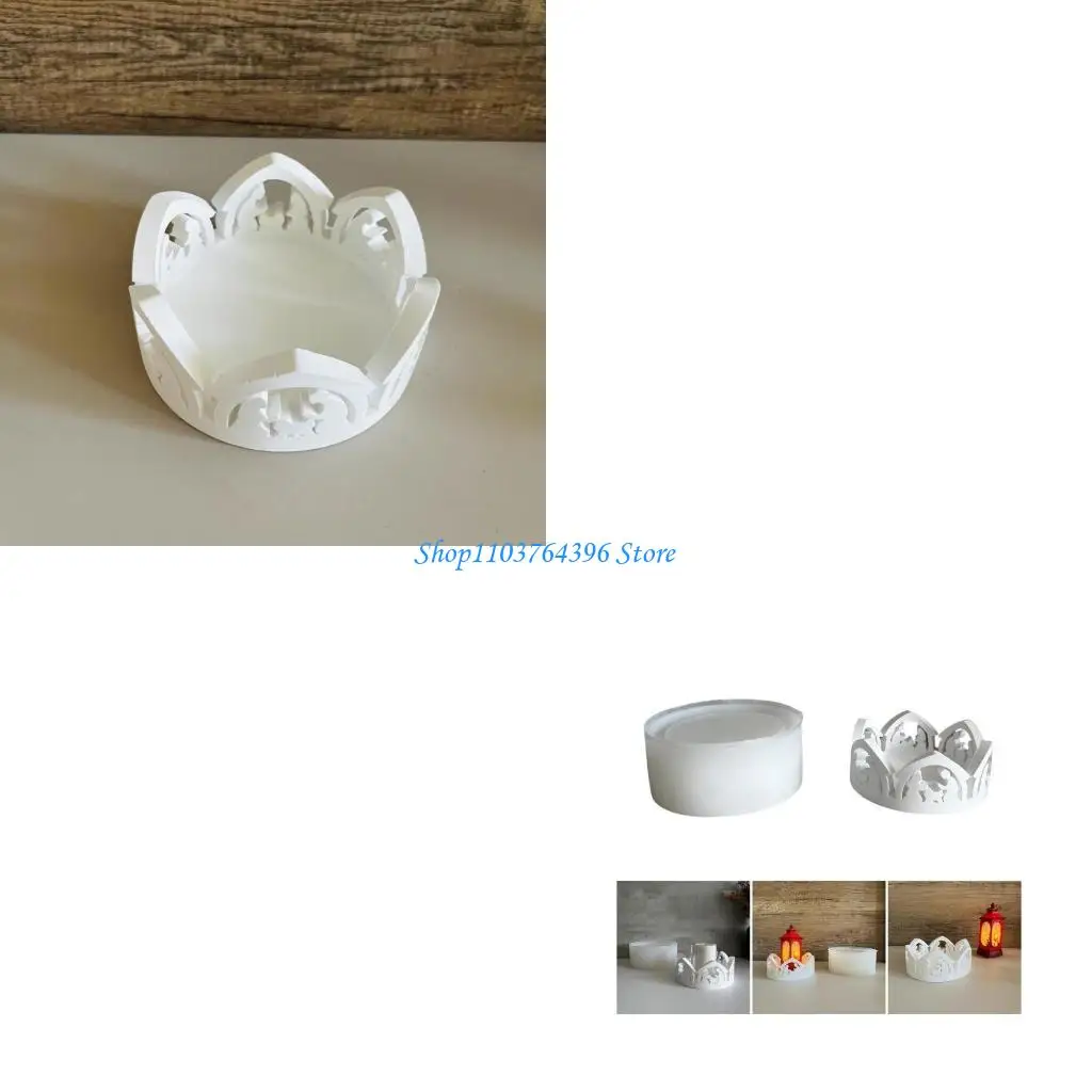 

Силиконовая форма для подсвечника, легкосъемная религиозная полая форма для подсвечника, форма для домашнего орнамента, для