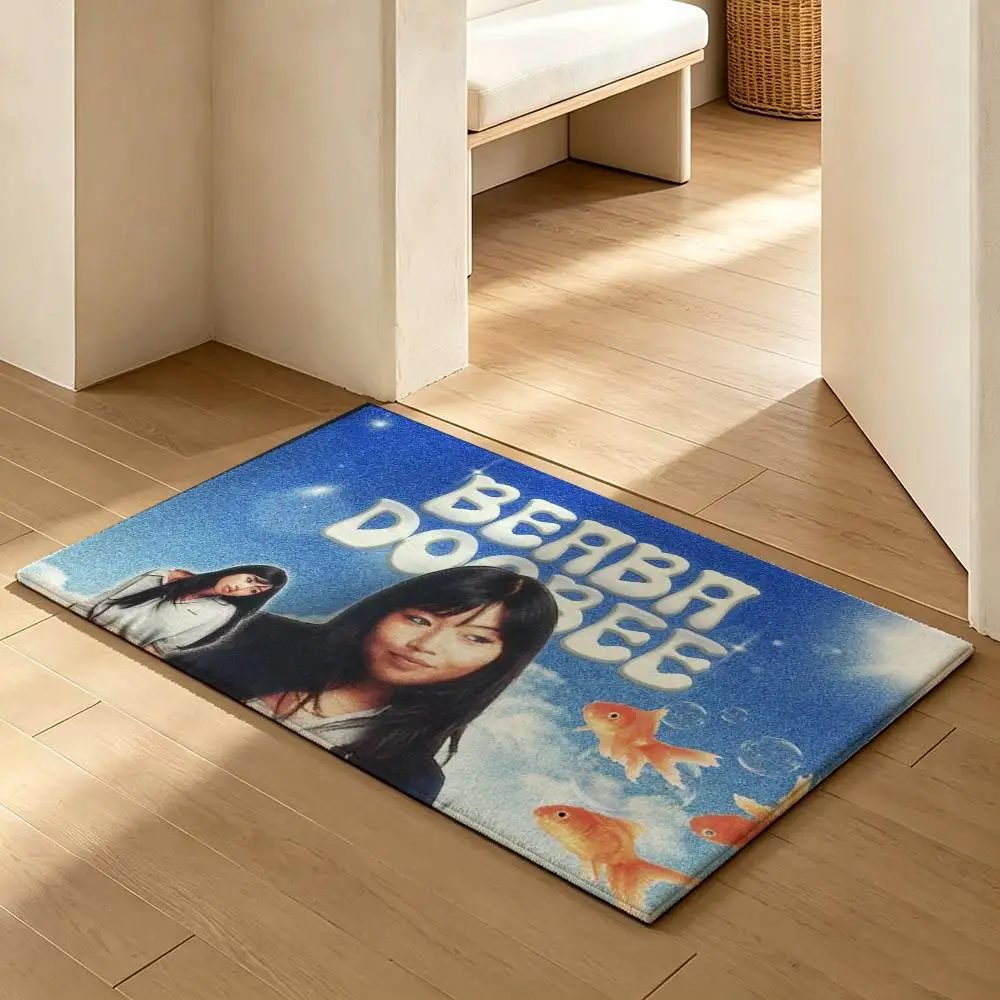 S-Singer B-Beabadoobee  Soft Absorbent Decorative Floor Mat for Bathroom Entryway Living Room