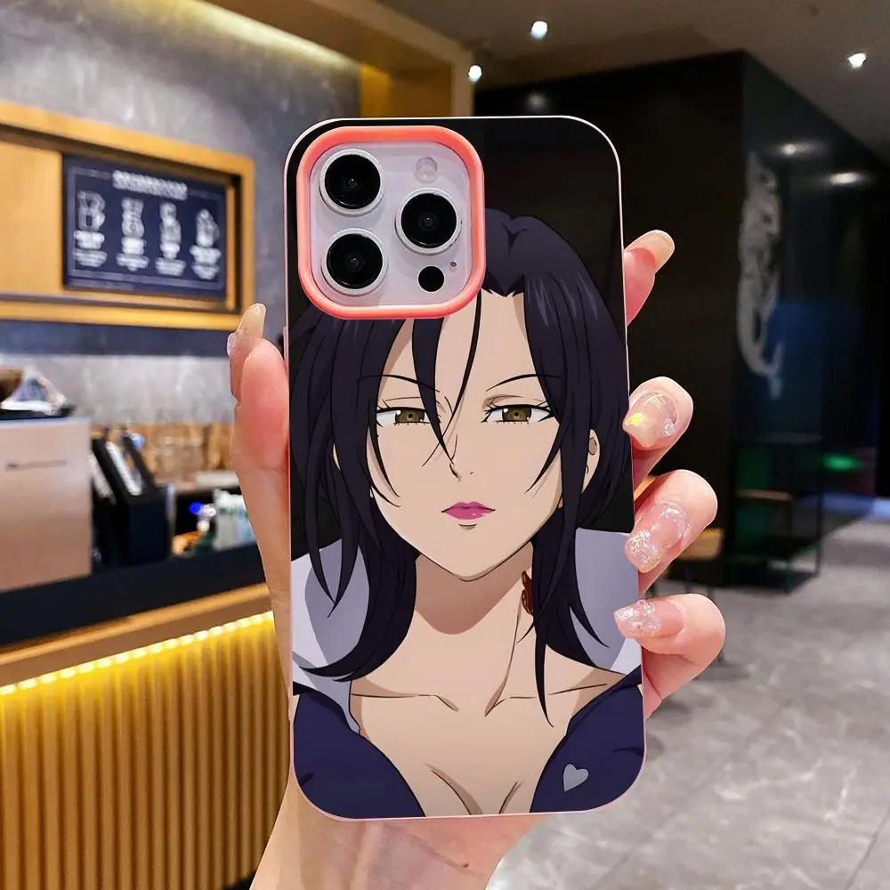 Seven Deadly Sins Merlin Phone Case for iPhone 17 16 15 14 13 12 11 Air Pro Max Plus Jelly Double layer Pink Cover - view 4