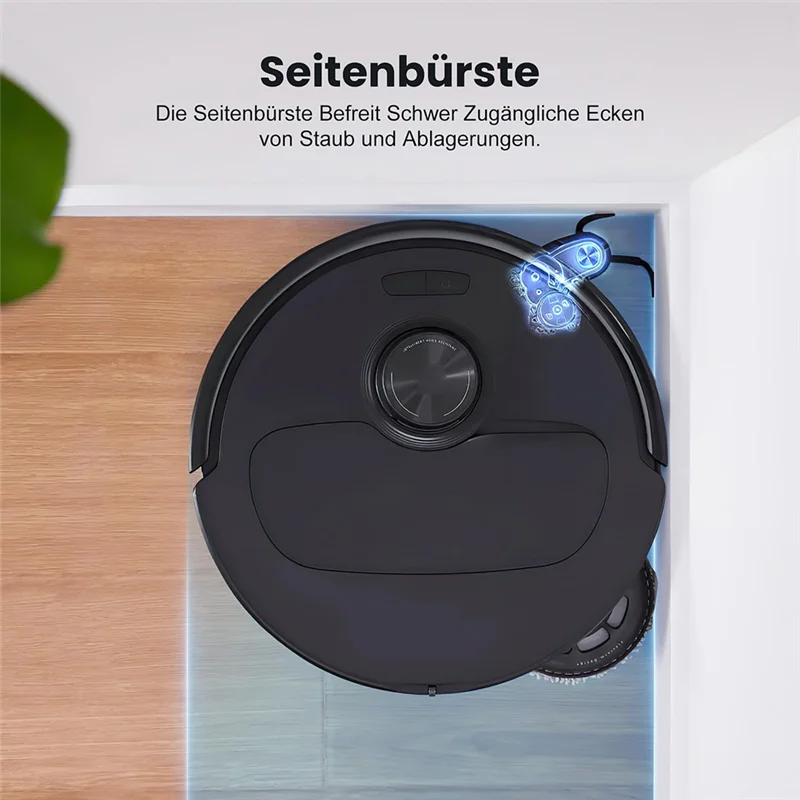 ABMH-Accessorio per Roborock Qrevo Master Robot Aspirapolvere con spazzole principali, salviette, filtri HEPA, sacchetti per la polvere, spazzole laterali