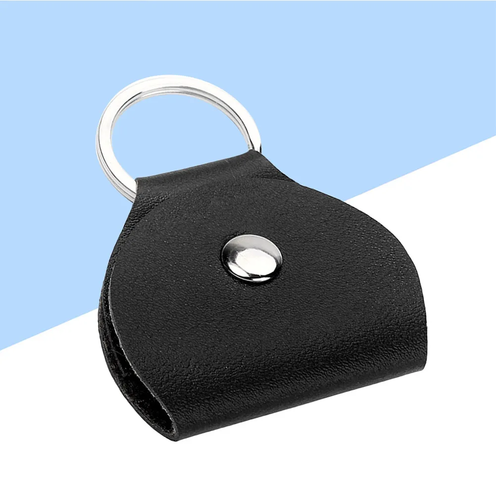 

Pick Bag Guitar Holder High Grade Material Plectrum Convenient Carry Case Black Gift