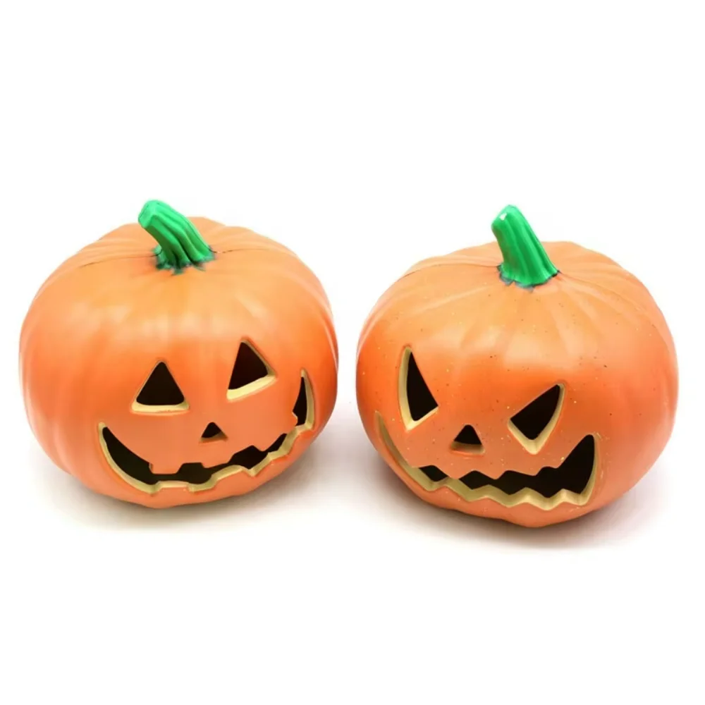 

Halloween LED plastic Pumpkin Lantern Pumpkin Lantern Toy Suitable for Party Supplies Room Decoration Prop