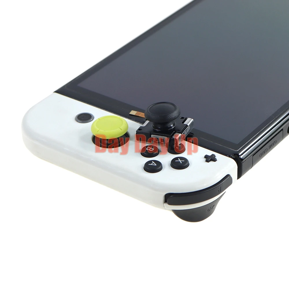 8 قطعة لقاعة التبديل عصا التحكم الكهرومغناطيسية للتبديل Joy Con تحكم ثلاثية الأبعاد عصا التحكم التناظرية للتبديل لايت OLED قاعة الروك