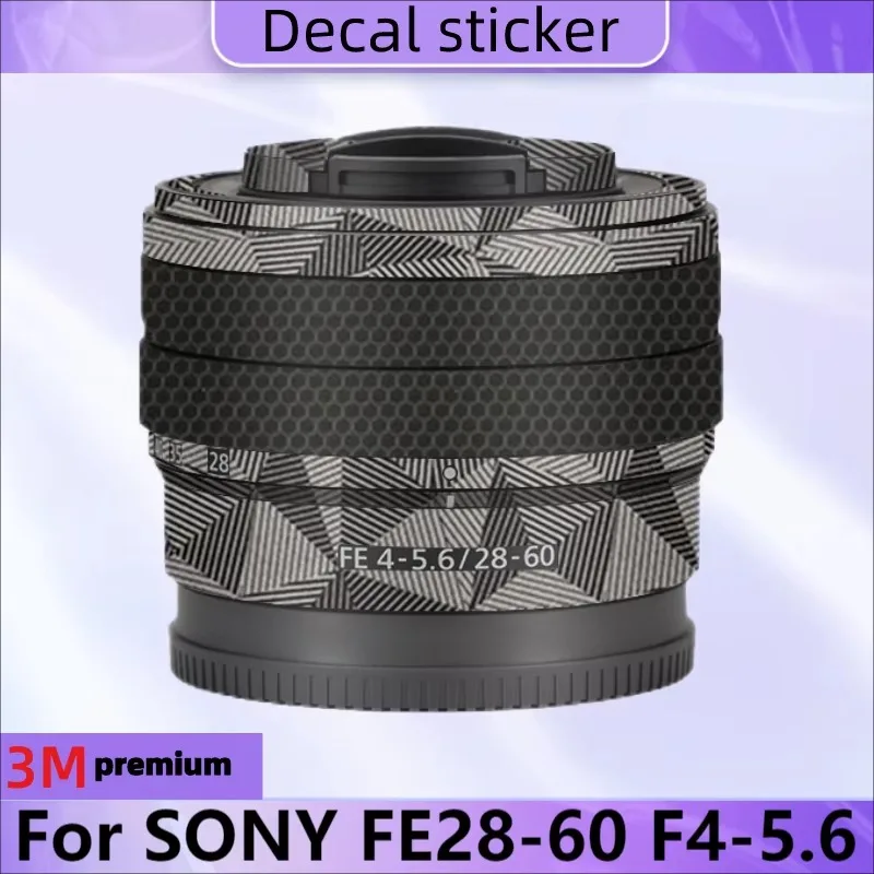 

SEL2860 FE 28-60mm F4-5.6 Premium Decal Skin For Sony FE 28-60mm F4-5.6 Lens Protector Anti-scratch Cover Film Sticker