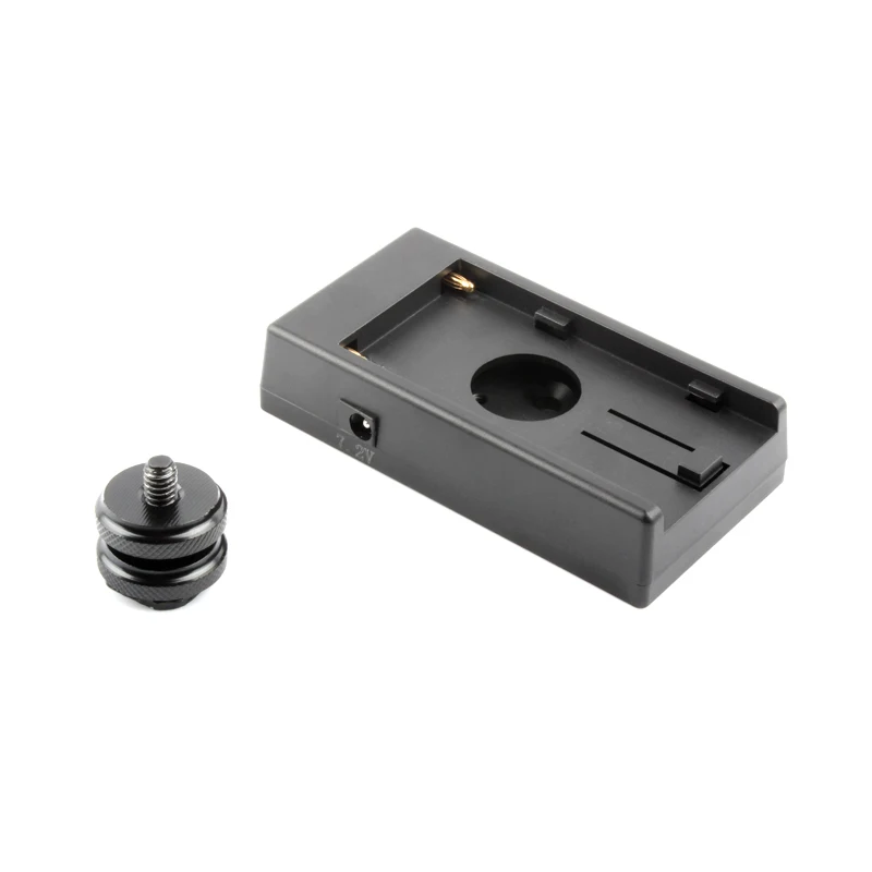 

F970 f970 Black Battery Buckle Plate 7.2V Hole Version External Power Supply Battery Power Supply System Battery Holder