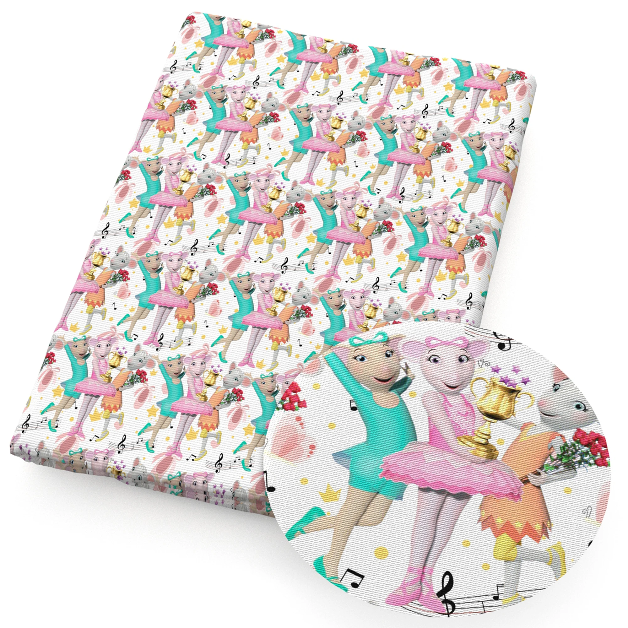 Ballerina 50*145cm 100% tessuto di cotone cucito Quilting tessuto cucito materiale patchwork fatto a mano fai da te