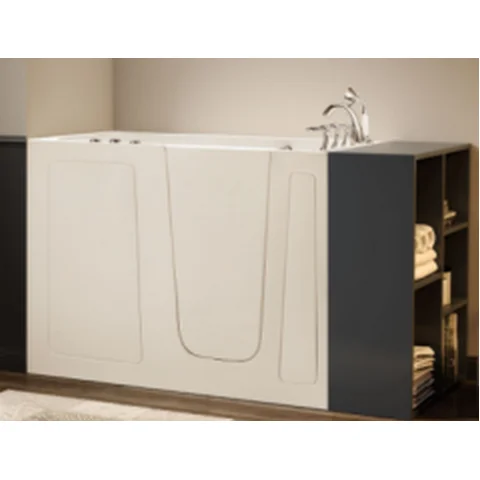 Modern Acrylic Walk-in Tub Shower Elderly & Disabled Accessible Hot-Tub Massage Walk-in Bathtub Door Hotels Bathrooms