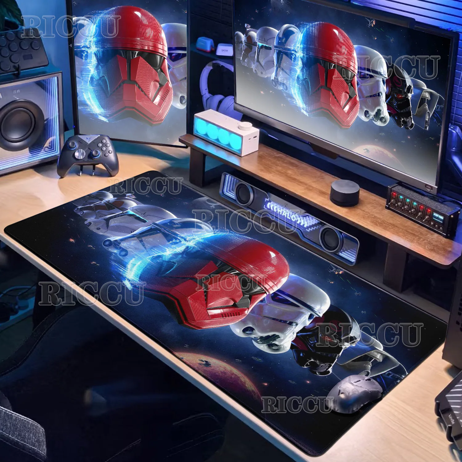 

Large Classic Movie S-Stars W-Wars Laptop Gamer Mouse Pad Keyboard PC Gaming Accessories Carpets Extended Office Home Desk Mats