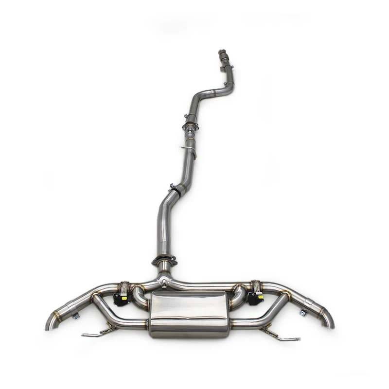 OEM Stainless Steel Catback For Mercedes-Benz GLC200 2.0T 2017-2019 Valvetronic Muffler Exhaust System With Remote Control