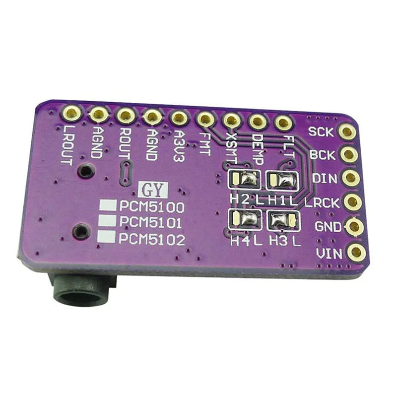 【Compre lo más bajo!】3X PCM5102 I2S IIS Módulo decodificador DAC de Audio Digital estéreo DAC Convertidor Digital a analógico Módulo de voz para Raspber