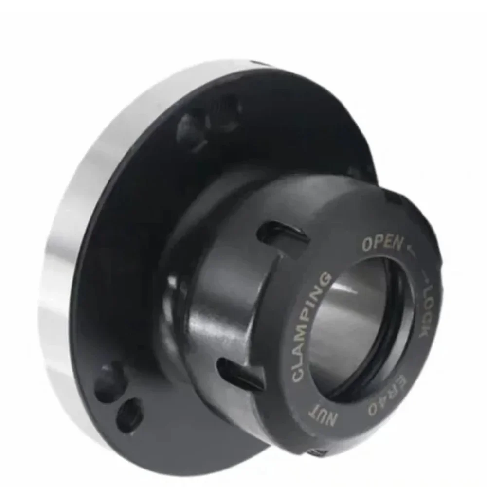3.93in ER40 Collet Chuck Holder 100mm 7-Hole  Chuck Lathe Accuracy 0.005mm For CNC Milling Machine & Engraving Machine 2025 New