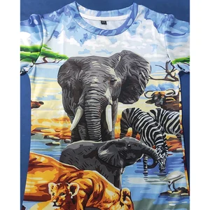 Tişört çocuk kısa kollu dinozor giysileri erkek ve kız üstleri, yaz için günlük tişörtten, 3 ila 14 yaş arası, 2022 Giysilerin ilk 10 satışı, yılın başına 10 numara