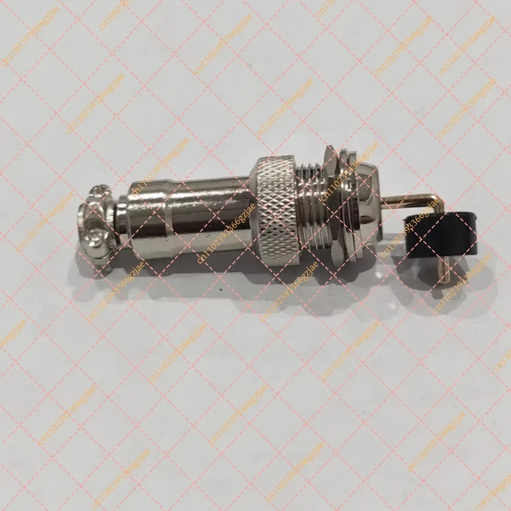 10Pcs GX12 Aviation Plug Socket, 2-7 Core 90° Curved Needle Connector for PCB Welding