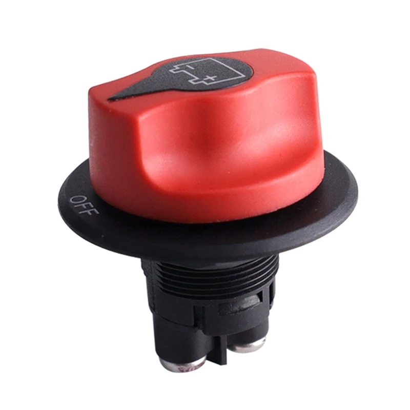 50A Car Battery Switch Disconnecter Power Isolator Cut Off Switch Kit For Truck Car Motorcycle Boat Parts Accessories