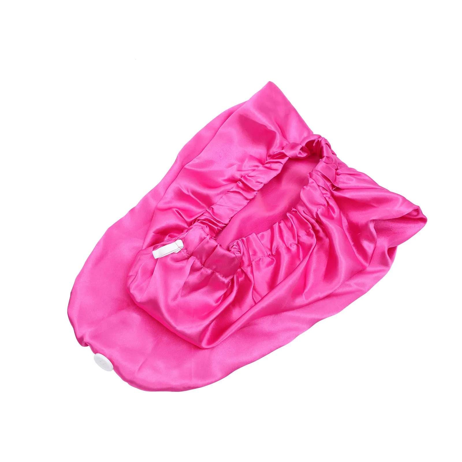 

Satin Sleep Cap Large Size for Long Hair Curly Women Bonnet Elastic Wrap Lightweight Travel Friendly Durable Hair Protection