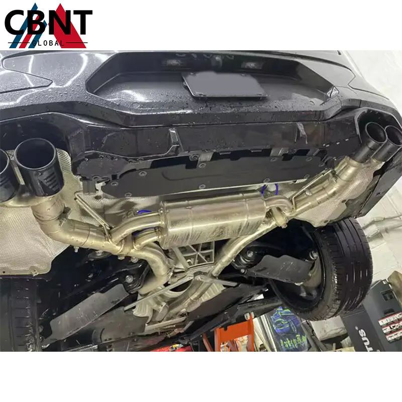 CBNT Schnelle Lieferung X3 M40i G01 Auspuff Valvetronic Schalldämpfer Catback Auspuff für BMW X3 X4 G01 G02 M40i B58 3,0 T Fernbedienung