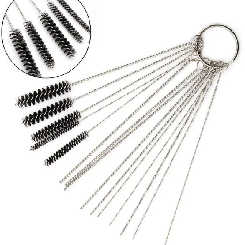 

Карбюратор, карбоновая грязь, очищающие иглы, щетки, инструменты для чистки автомобиля, мотоцикла, квадроцикла, сварщика, карбюратор, бензопила