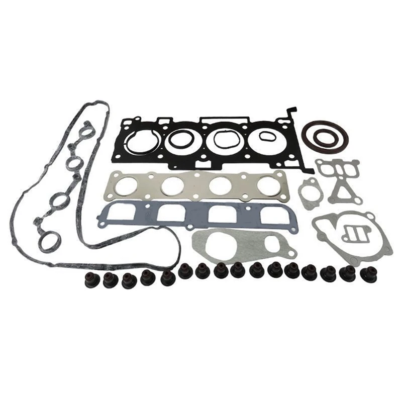 G4FJ Engine Gasket Seals Kit 20910-25A01 For Kia Carens 2007-2012 Manifold Gasket Camshaft Seal Repair Set 2091025A01 Parts